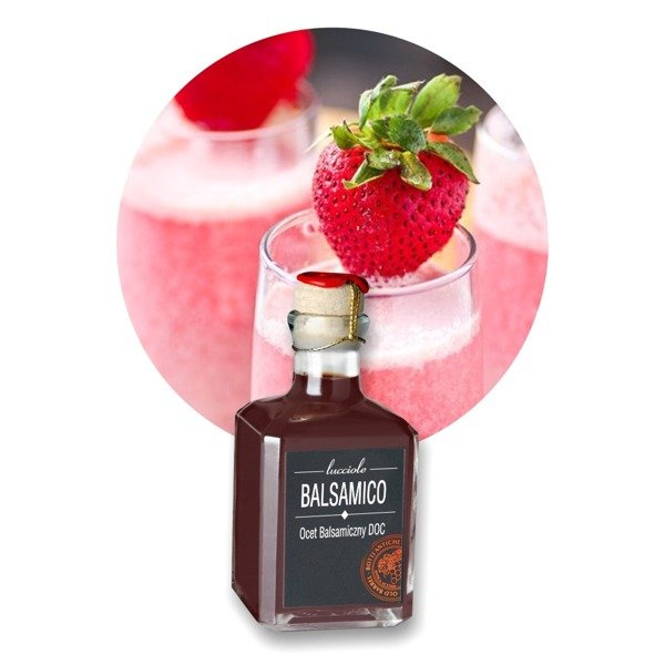 LUCCIOLE Domowy Dressing Balsamiczny `Balsamico Truskawka z Prosecco